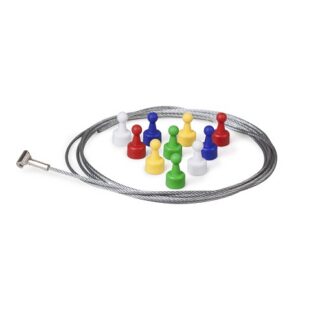 150cm tross siinile + 10 värvilist magnetit
