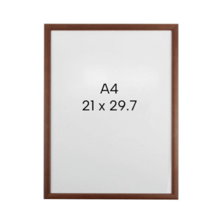 Pildiraam pruun puit 21×29,7cm (A4)