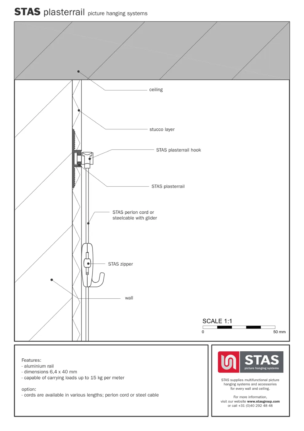 Plasterrail - Krohvitav seinasiin - Image 9