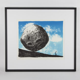 Navitrolla - "Rolling stone blue" 70x63cm