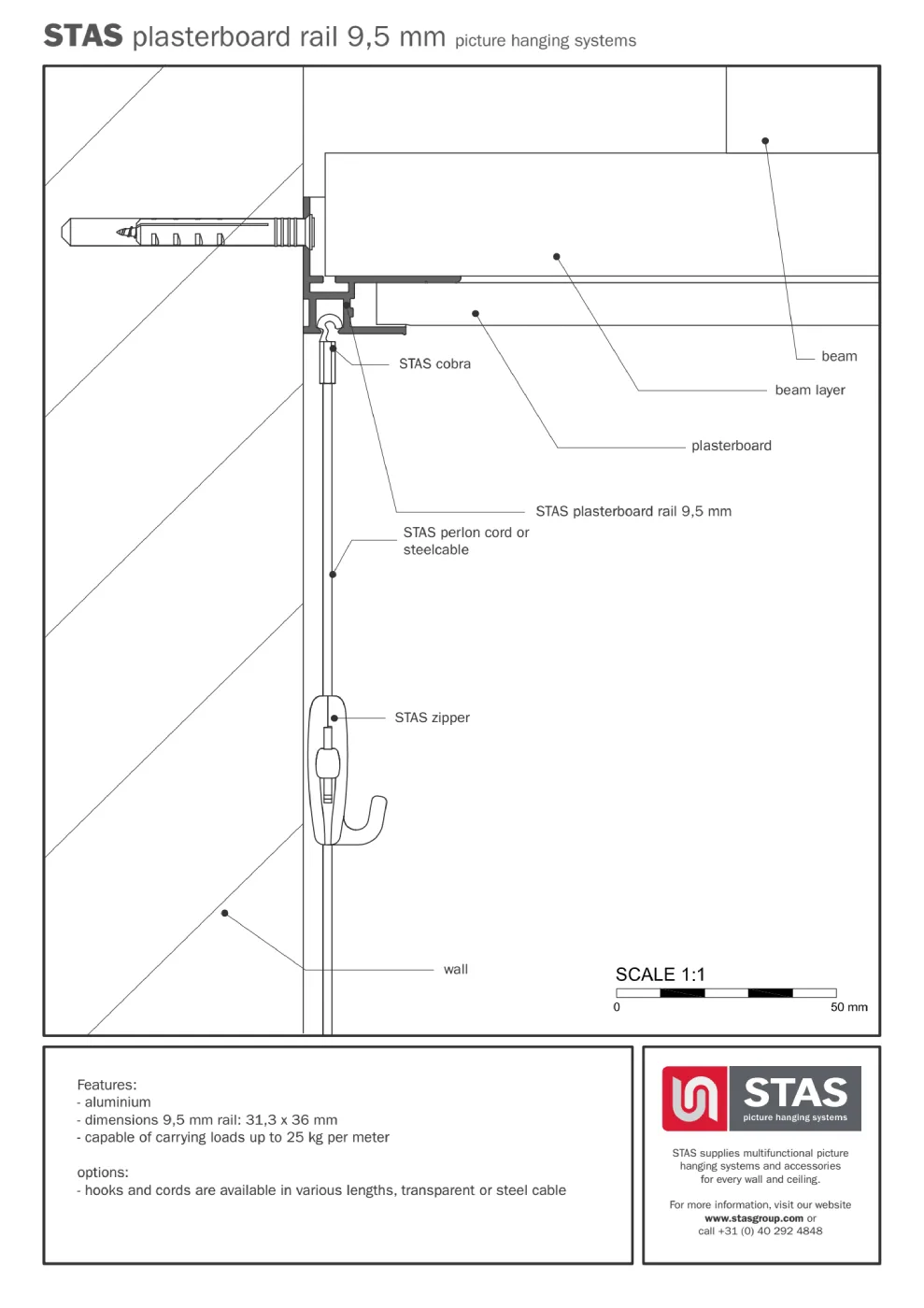 Plasterboard rail - Kipslagede siin - Image 7