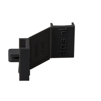Minirail otsakate must (komplekt)
