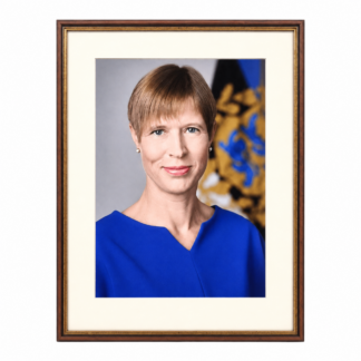 Vabariigi presidendi ametlik foto - Kersti Kaljulaid (Eesti Vabariigi president aastatel 2016-2021)