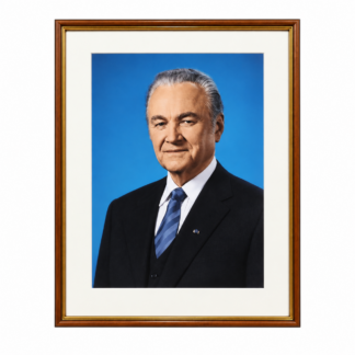 Vabariigi presidendi ametlik foto - Arnold Rüütel (Eesti Vabariigi president aastatel 2001–2006)