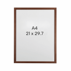 Pildiraam pruun puit 21×29,7cm (A4)