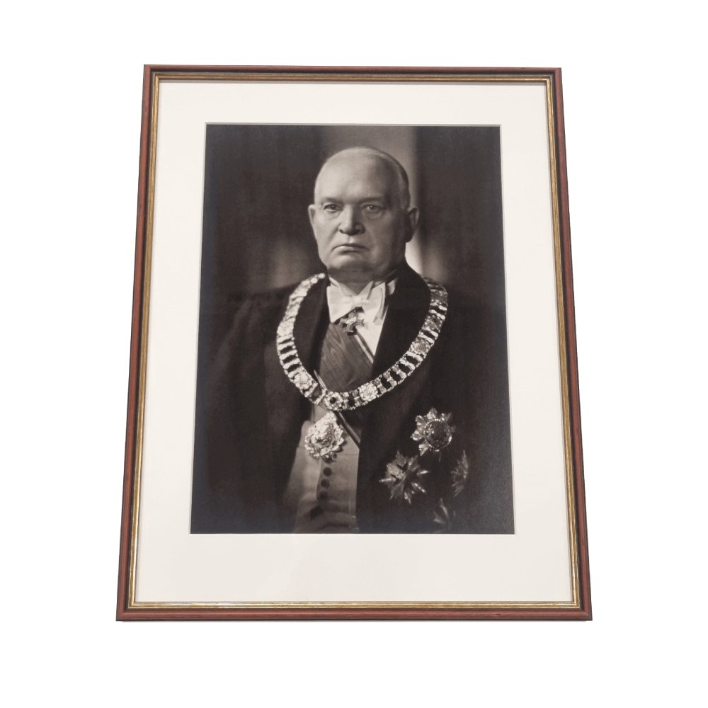 Vabariigi presidendi ametlik foto - Konstantin Päts (Eesti Vabariigi president aastatel 1938-1940)