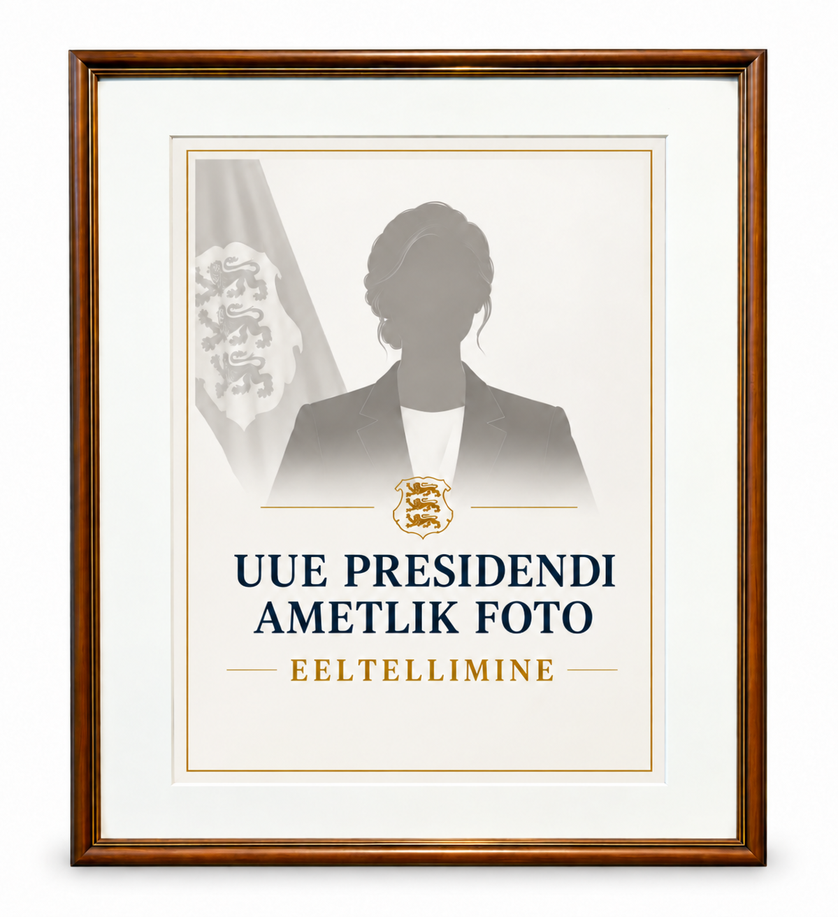 Vabariigi presidendi ametlik foto- Ülle Madise